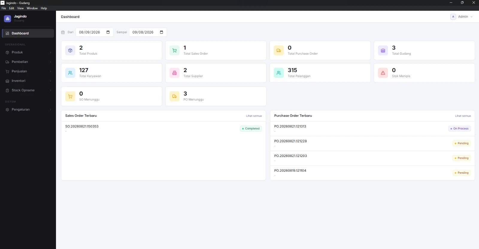 Warehouse Management System
